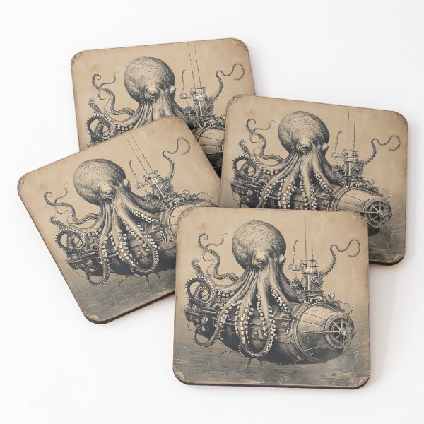 Item preview, Steampunk Cephalopod designed and sold by ONYX Pixee.