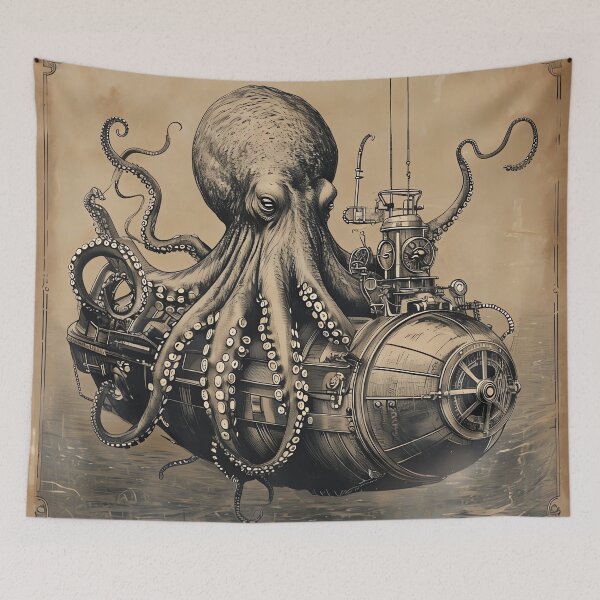 Item preview, Steampunk Cephalopod designed and sold by ONYX Pixee.