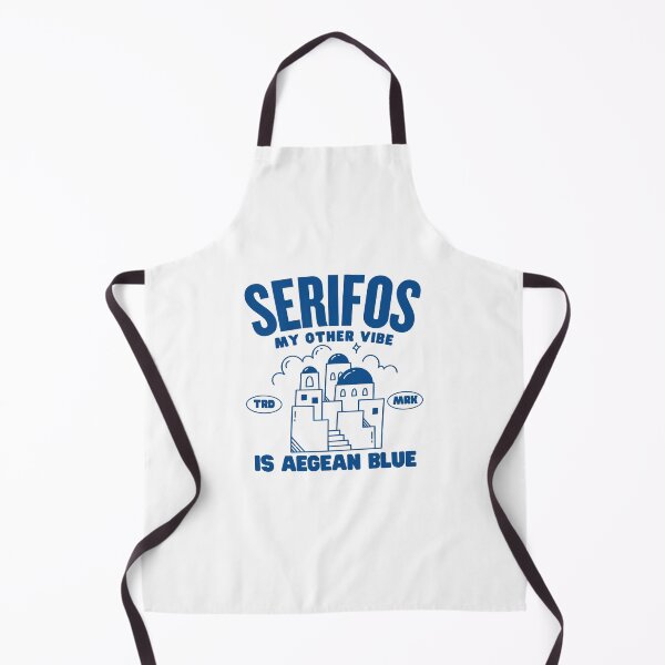 Item preview, Serifos: my other vibe is aegean blue (Serifos Greece) designed and sold by Peerless-Prime.