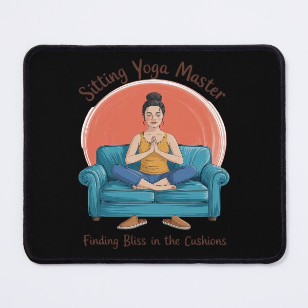 Item preview, Sitting Yoga Master Couch Surfing Laziness Lazy Sofa Surfer designed and sold by PeteHomenick.