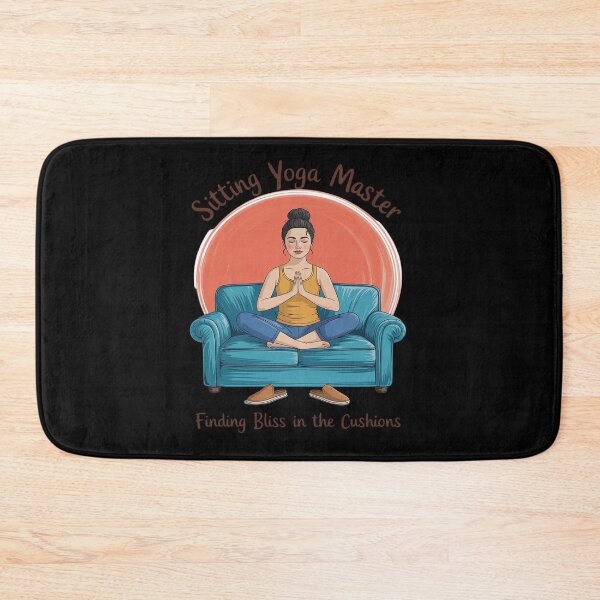 Item preview, Sitting Yoga Master Couch Surfing Laziness Lazy Sofa Surfer designed and sold by PeteHomenick.