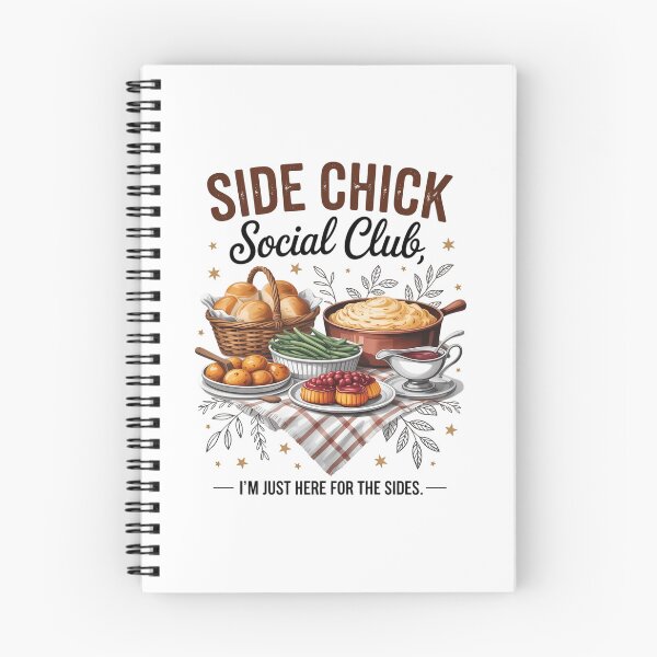 Item preview, Side Chick Social Club I_m Just Here for The Sides  designed and sold by blueyeeti.