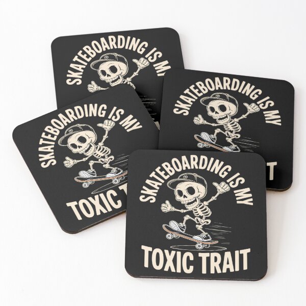 Item preview, Skateboarding Is My Toxic Trait designed and sold by PeteHomenick.