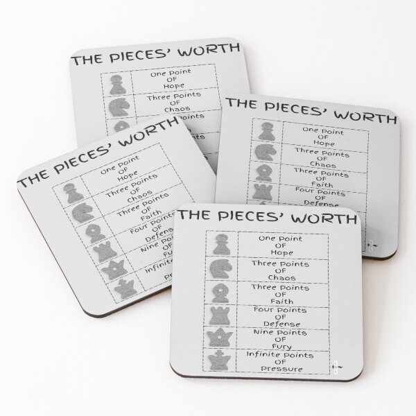 Item preview, The Pieces’ Worth — A Board of Emotional Value (Variant) designed and sold by PawnShiftGoods.