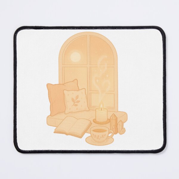 Item preview, Comfy Manifest Corner | Cozy Window Nook Sticker & Aesthetic Self Care Art designed and sold by HerDreamCodes.