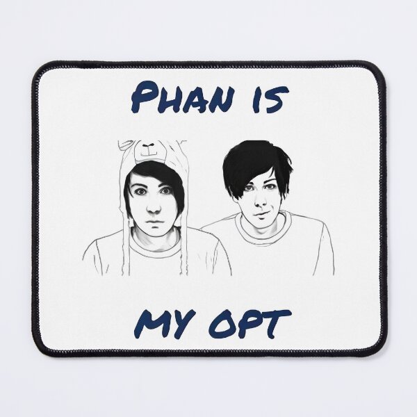 Item preview, Phil And Dan - Phan Is My Opt Tee designed and sold by Bou-Jolyn.