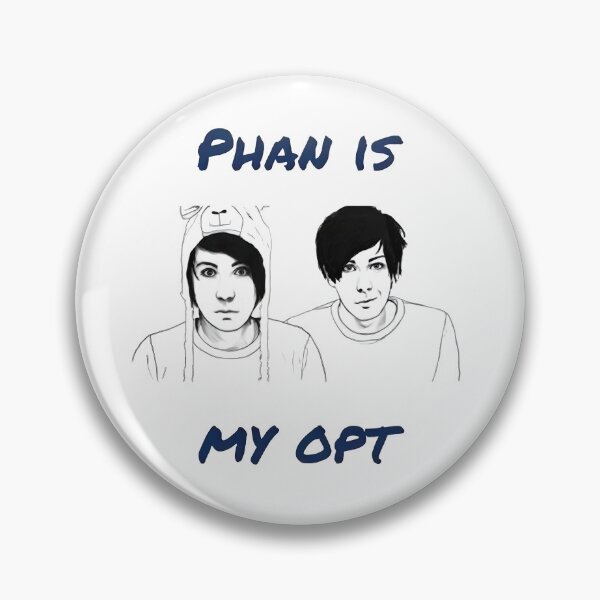 Item preview, Phil And Dan - Phan Is My Opt Tee designed and sold by Bou-Jolyn.