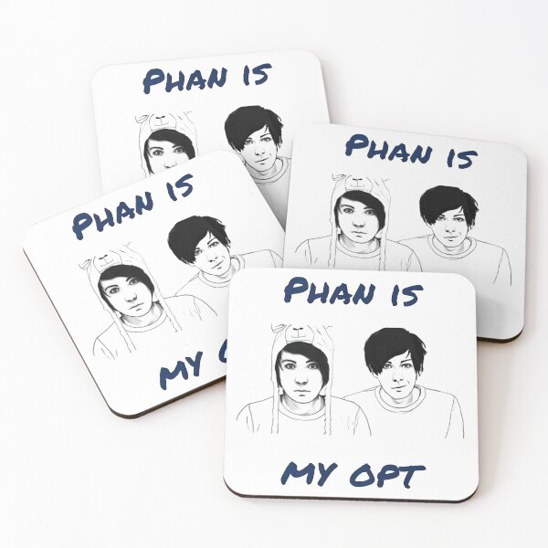 Item preview, Phil And Dan - Phan Is My Opt Tee designed and sold by Bou-Jolyn.
