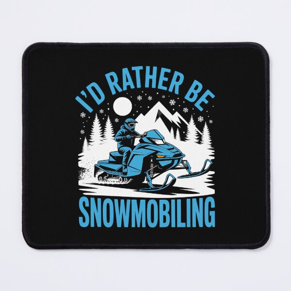 Item preview, Snowmobile Snowcross - I_d rather be Snowmobiling designed and sold by blueyeeti.