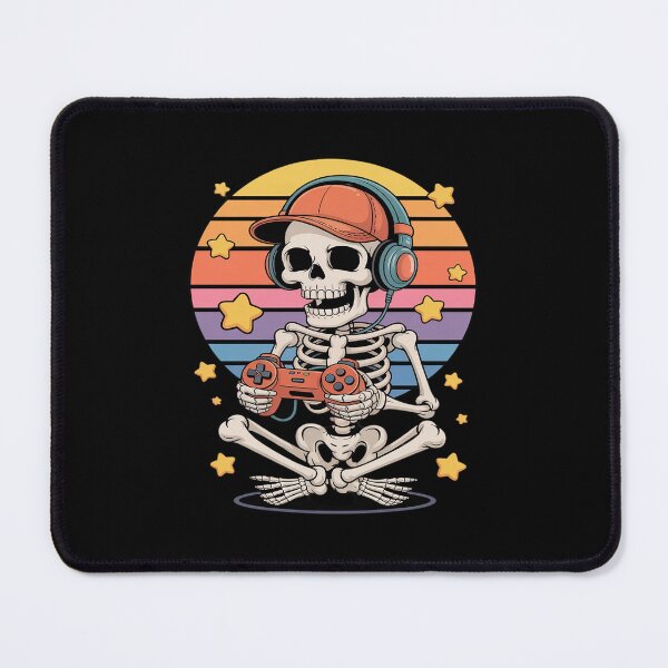 Item preview, Skeleton Gamer Life Video Game Gamepad designed and sold by PeteHomenick.