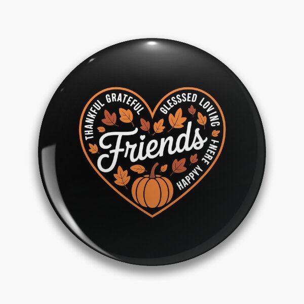 Item preview, Thankful Friends Thanksgiving Friendsgiving designed and sold by blueyeeti.