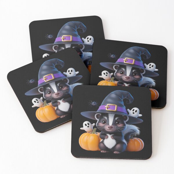 Item preview, Skunk, Halloween, Pumpkins, Ghosts, Spider designed and sold by PeteHomenick.