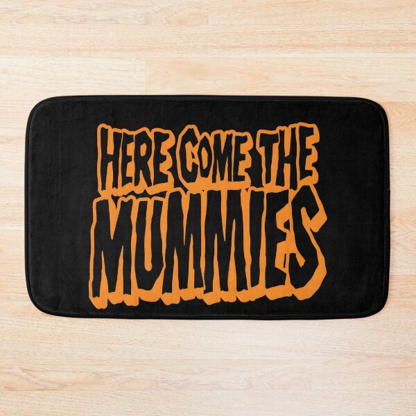 Item preview, Here Come the Mummies Logo Art – Funky Halloween Band Design designed and sold by donestufosaf.