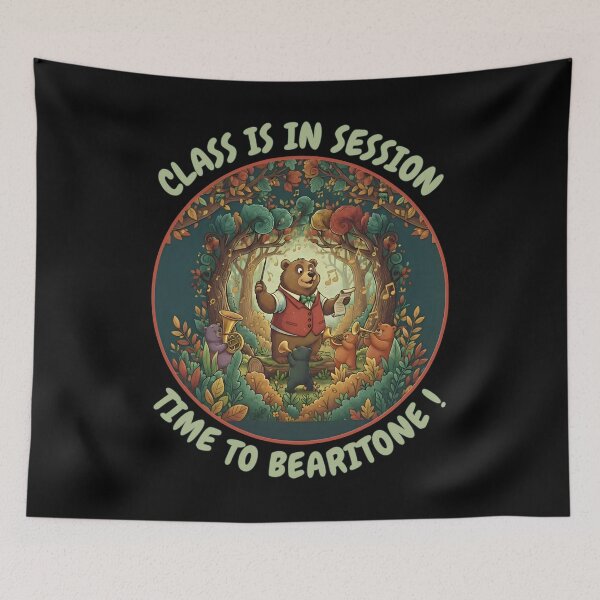 Item preview, Class Is In Session – Time to Bearitone! designed and sold by SidTastic .