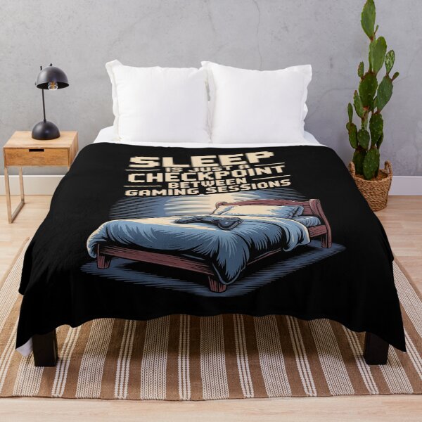 Item preview, Sleep is Just a Checkpoint Between Gaming Sessions designed and sold by PeteHomenick.