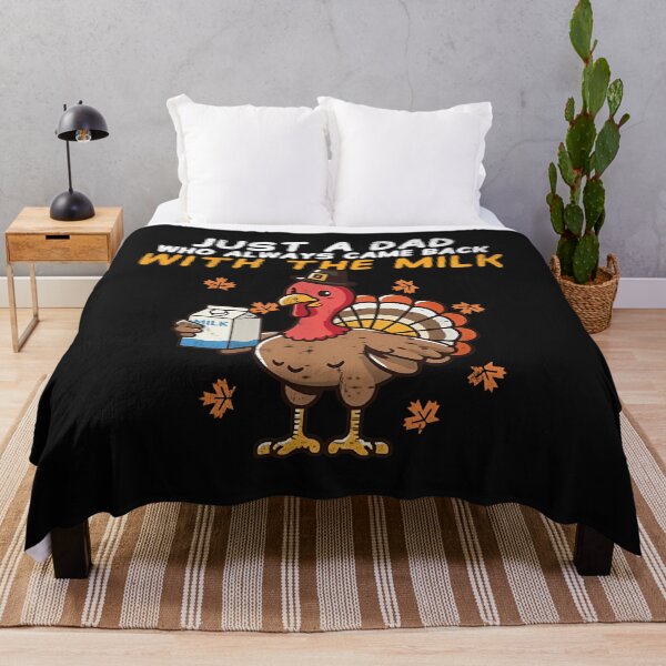 Item preview, Funny Thanksgiving Turkey Dad Milk T-Shirt designed and sold by LarryMBrown.
