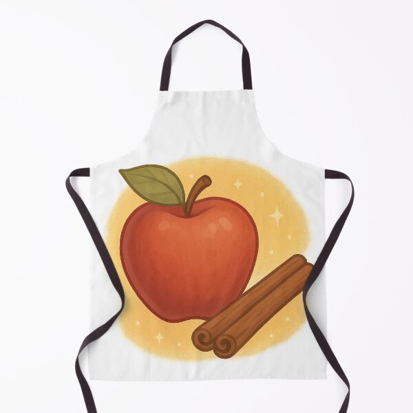 Item preview, Apple & Cinnamon Charm | Cozy Autumn Sticker & Warm Kitchen Art designed and sold by HerDreamCodes.