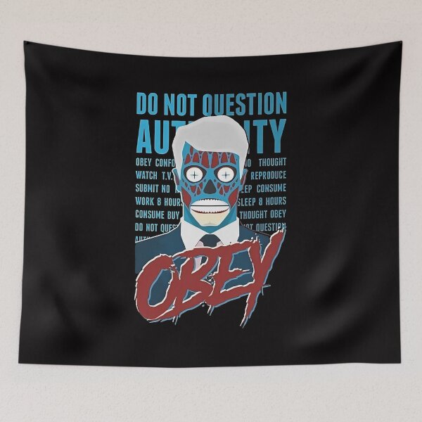 Item preview, Obey Graphic T Shirt Retro Dont Not Question  designed and sold by Bou-Jolyn.