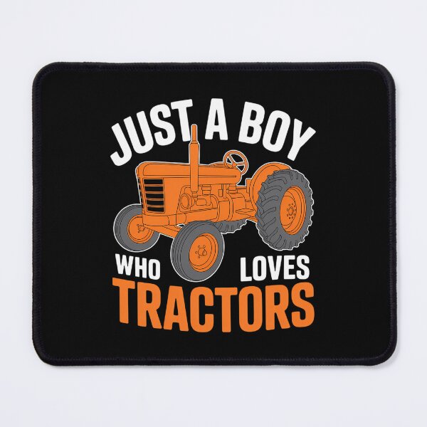 Item preview, Just A Boy Who Loves Tractors Cute Funny Tractor Farming designed and sold by blueyeeti.