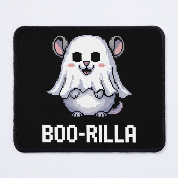 Item preview, Cute Pixel Art Chinchilla Ghost Halloween Design | Boo-Rilla designed and sold by pixelpopplanet.