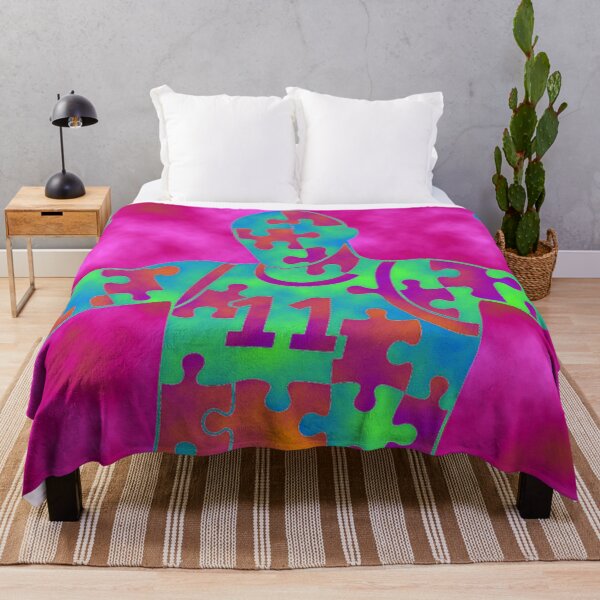 Item preview, Puzzle power in a riot of color designed and sold by Sigtrix.