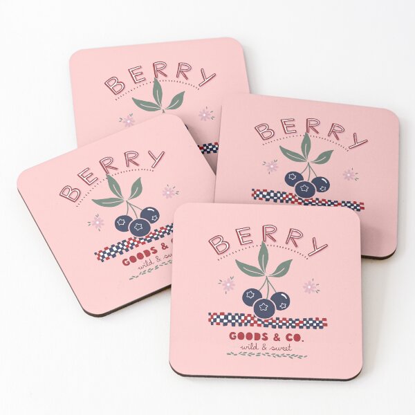 Item preview, Berry Goods & Co. Wild & Sweet Vintage Berry designed and sold by cozy corner co. .