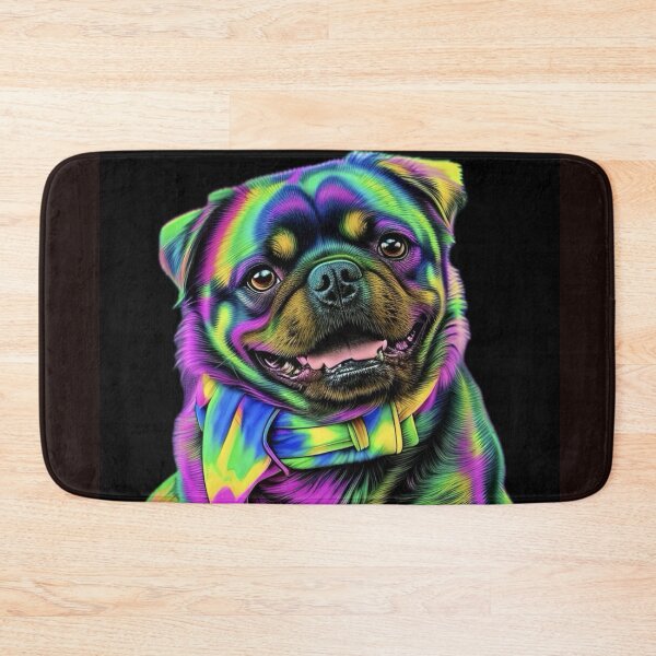 Item preview, Psychedelic Pug designed and sold by Zena Rowland.