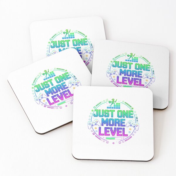 Item preview, Just One More Level – Retro Gamer Pixel Art  designed and sold by Smilebigfortheworld.