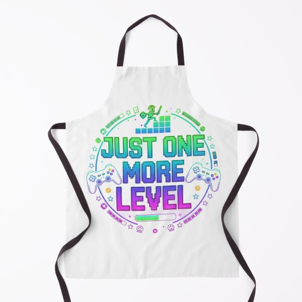 Item preview, Just One More Level – Retro Gamer Pixel Art  designed and sold by Smilebigfortheworld.