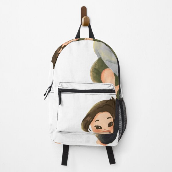 Item preview, A cheerful piggyback ride between two happy friends designed and sold by MyrraQuastir.