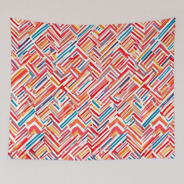 Item preview, Gloss Enamel Chevron Stripes 7 designed and sold by Tom-Johnson.