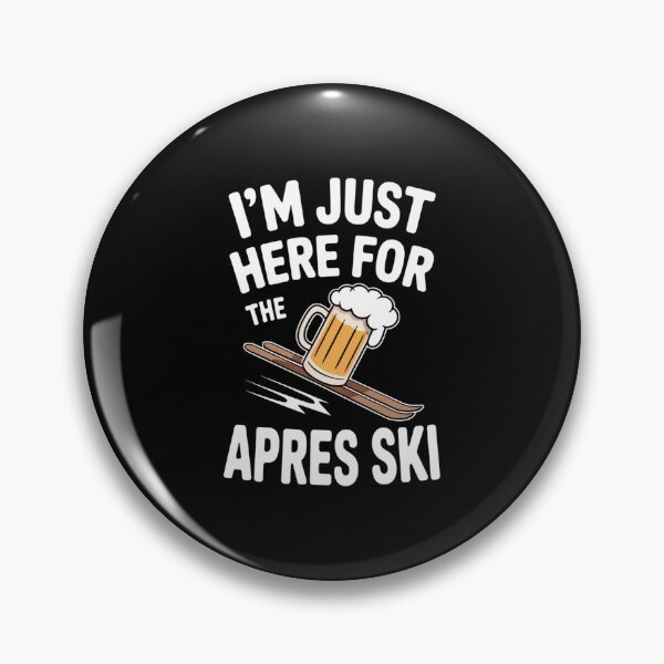 Item preview, Apres Ski Funny Skier Winter Sport Skiing Gift designed and sold by CookWorldLaughs.