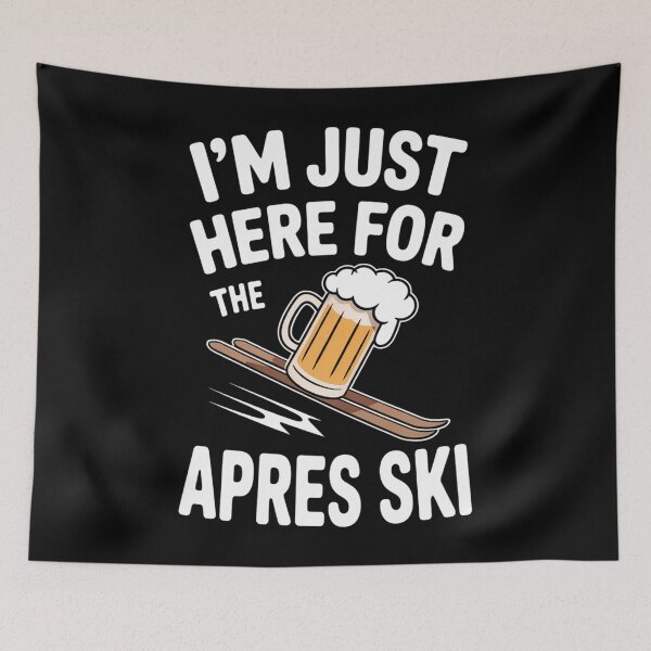 Item preview, Apres Ski Funny Skier Winter Sport Skiing Gift designed and sold by CookWorldLaughs.