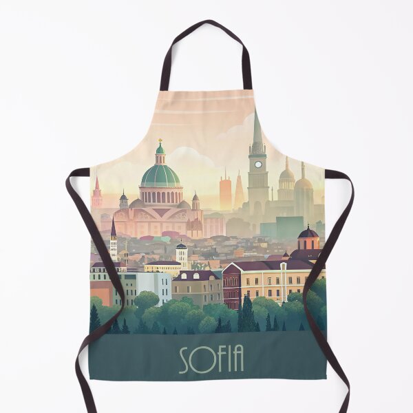 Item preview, Minimalist skyline of Sofia designed and sold by paulrommer.