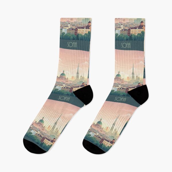Item preview,   Minimalist skyline of  Sofia designed and sold by paulrommer.
