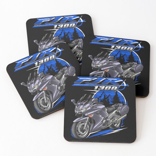 Artikelvorschau, Yamaha FJR1300 2005-2007 (Cerulean Silver) für Motorradfahrer entworfen und verkauft von MotoApparelHub.