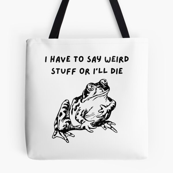 Item preview, Quote Silly Vintage Style 90s Humor Funny Frog designed and sold by JackyEstera.
