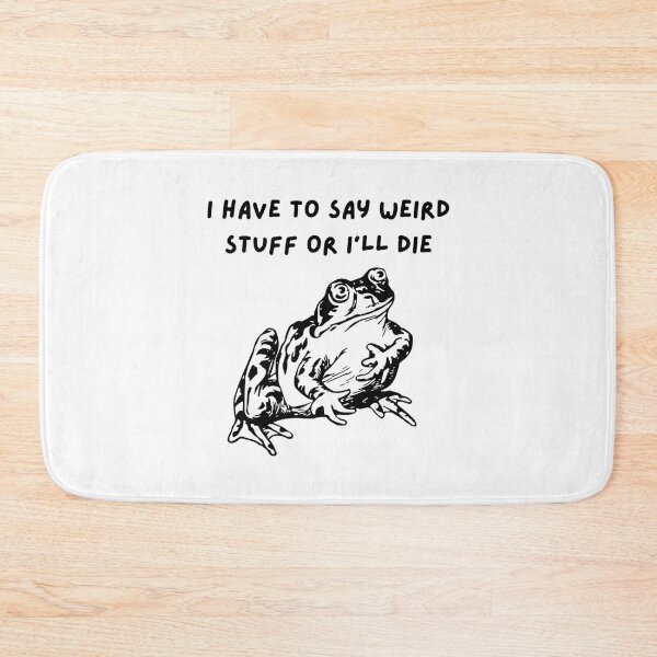 Item preview, Quote Silly Vintage Style 90s Humor Funny Frog designed and sold by JackyEstera.