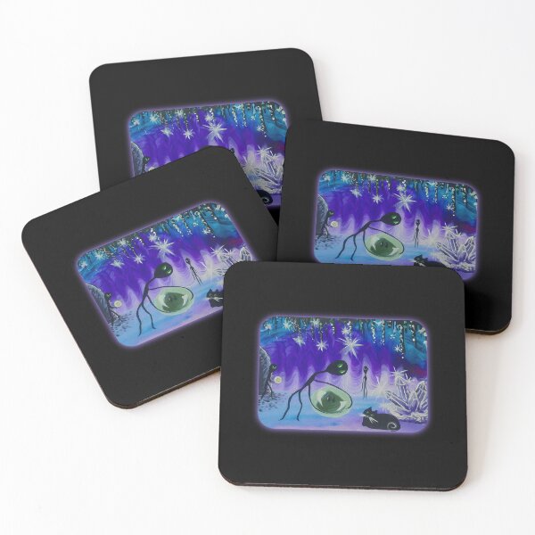 Item preview, Aliens In Crystal Cave designed and sold by Namerreh59Art.