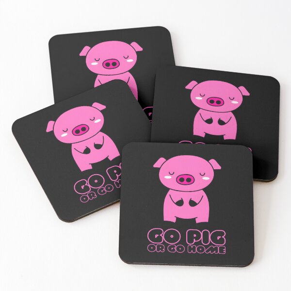 Item preview, Go Pig Or Go Home designed and sold by JuliaPintoSilva.