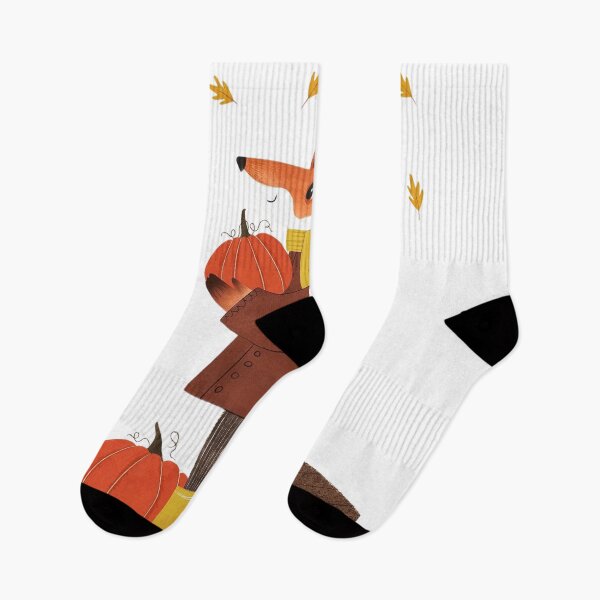 Item preview, A Cozy Autumn Day with a Whimsical Fox designed and sold by MiruKamanon.