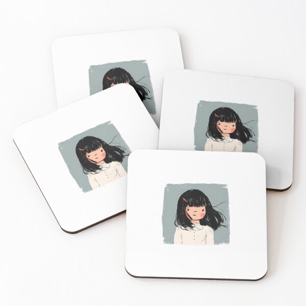 Item preview, Girl With Bangs  designed and sold by LAPENBROWN.