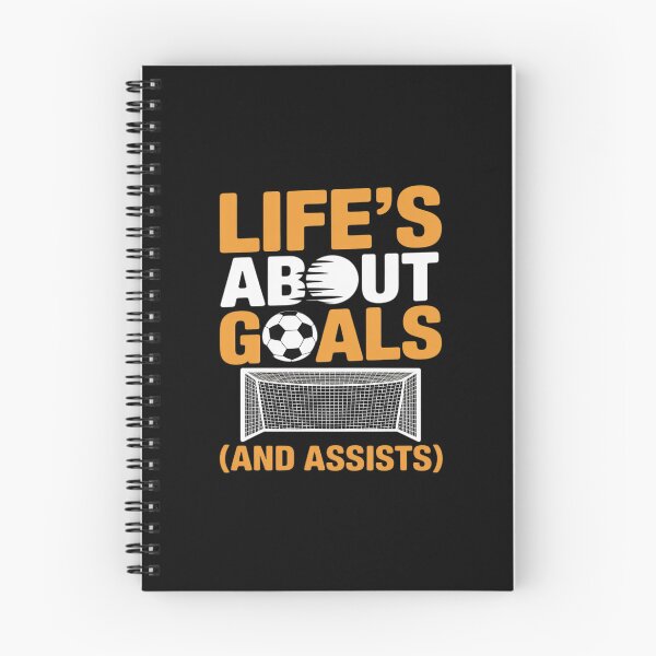 Item preview, Soccer Life's About Goals Assists Funny Soccer Player designed and sold by LeeEvans222.