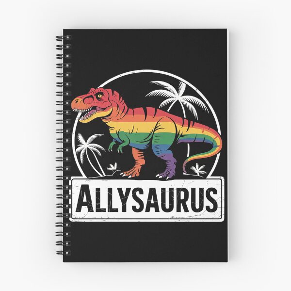 Item preview, Allysaurus LGBTQ Ally Dinosaur Rainbow Gay Pride  designed and sold by NeomiStoreSS.
