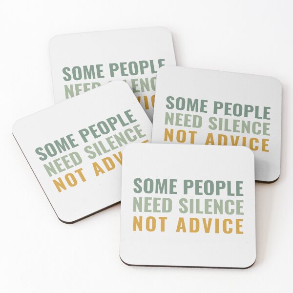 Item preview, Funny Introvert Humor Some People Need Silence Not Advice Loner designed and sold by faridman.