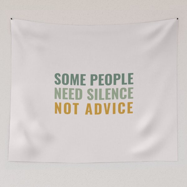 Item preview, Funny Introvert Humor Some People Need Silence Not Advice Loner designed and sold by faridman.