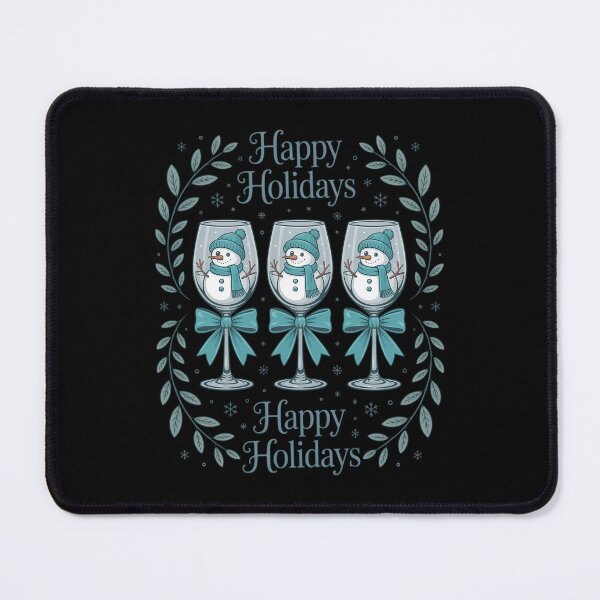 Item preview, Drink Drank Drunk Christmas Cute Snowman Happy Holidays designed and sold by CookWorldLaughs.