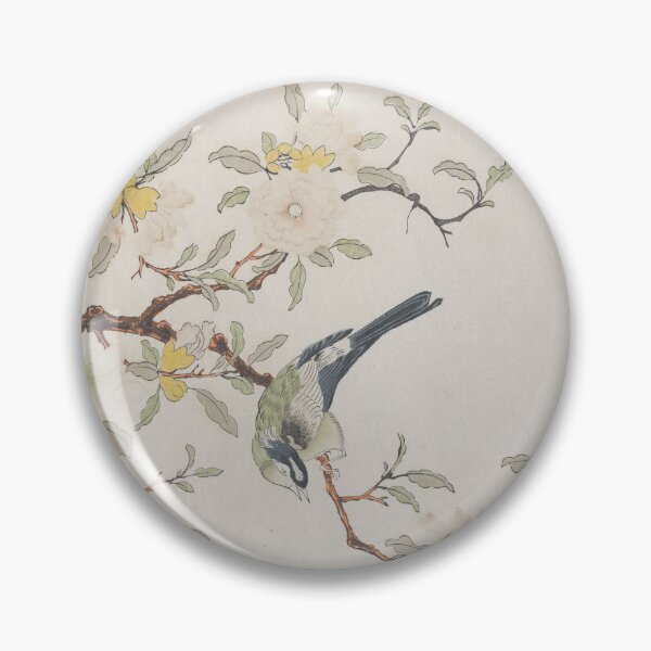 Item preview, Bird on Pomegranate, first half of the 1700s. China, Suzhou, Qing dynasty (1644–1911) designed and sold by Vintage Designs +.