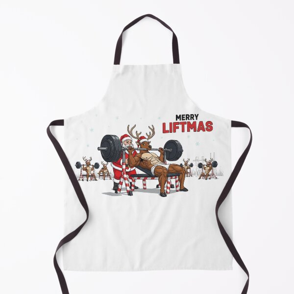 Item preview, Merry Liftmas Reindeer Gym – Christmas Candy Cane Gains designed and sold by FelixnRobinus.
