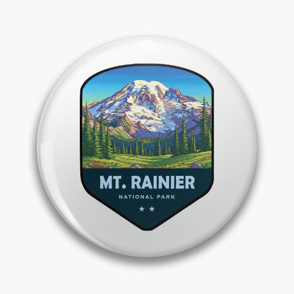 Item preview, Mt. Rainier National Park Shield designed and sold by Esskay Designs.